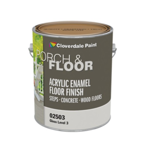 Vopsea 100% acrilica semimata pentru podea exterior/interior baza W - 3.7L